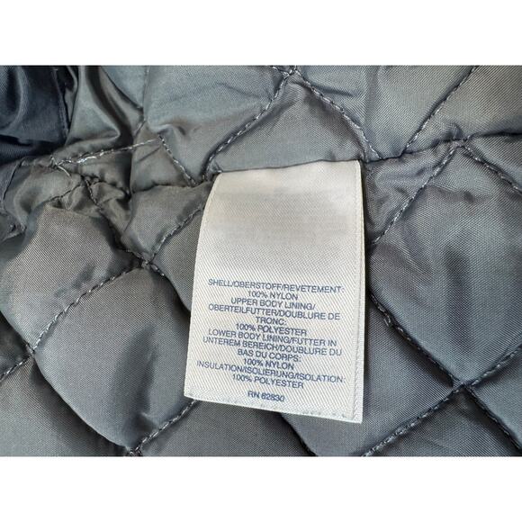 LAND'S END BOYS Winter Coat/Jacket; SIZE 3T; GRAY & ORANGE - Picture 11 of 15